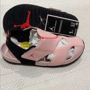 Jordan Kids Sandals in Pink and Black